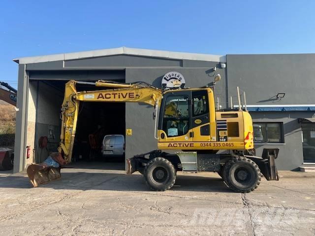 Komatsu PW 148 Bageri na kotačima