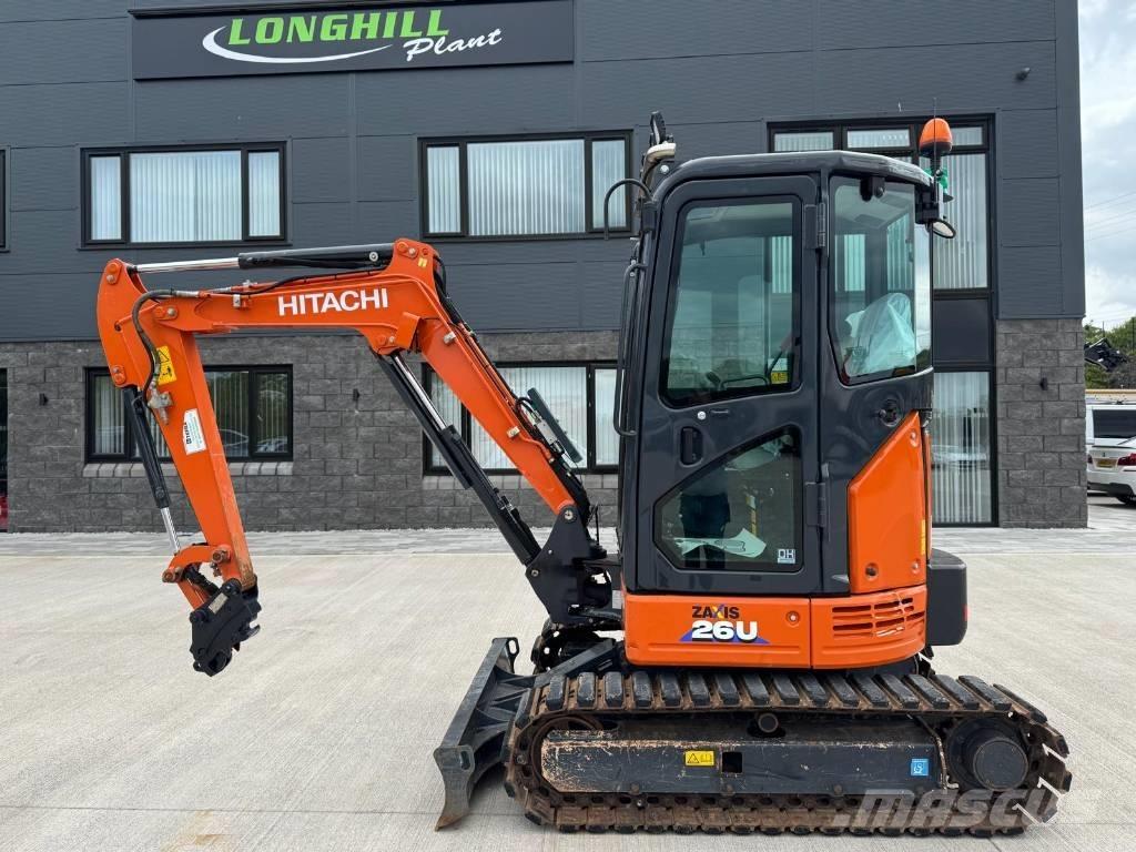 Hitachi ZX 26 U-6CLR Mini bageri <7t