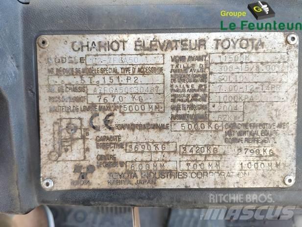 Toyota 02-7 FG A 50 Plinski viličari