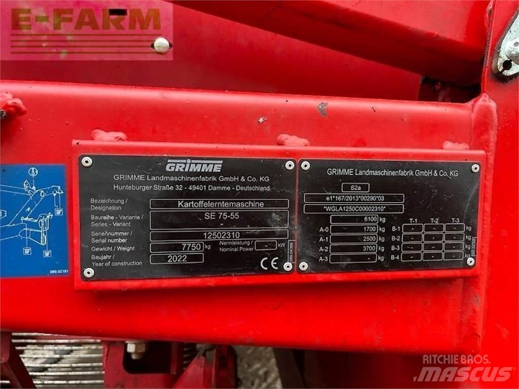 Grimme se 75-55 sb Skupljači i kopači krumpira
