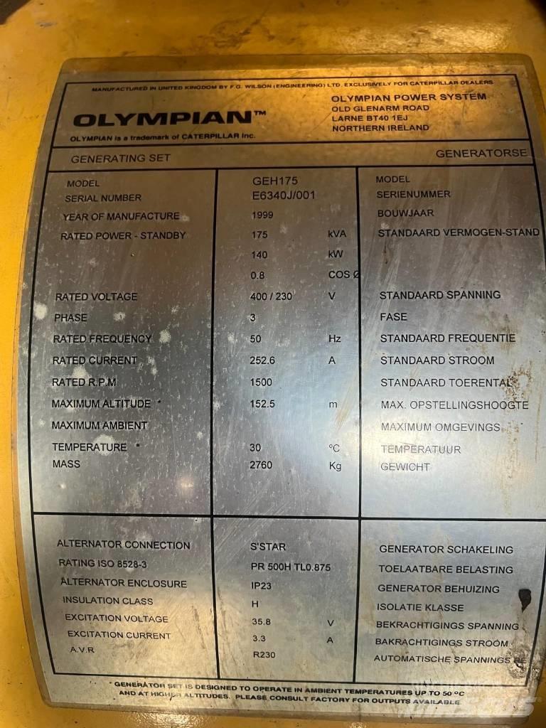Olympian GEH 175 Dizel agregati