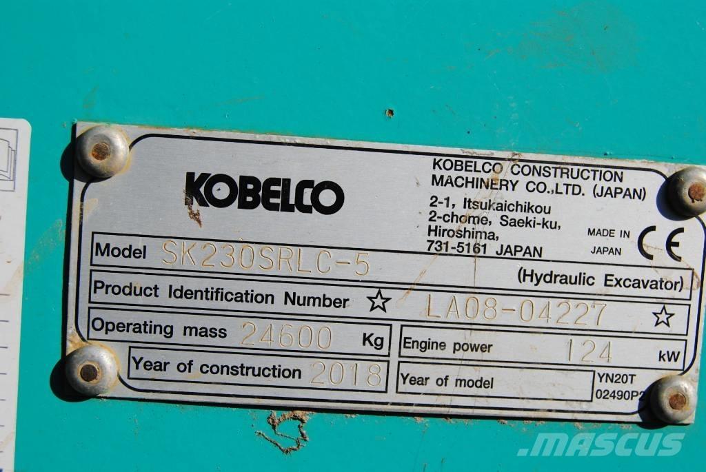 Kobelco SK230SRLC-5 Bageri gusjeničari