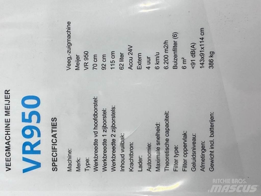 Meijer VR950 Strojevi za metenje
