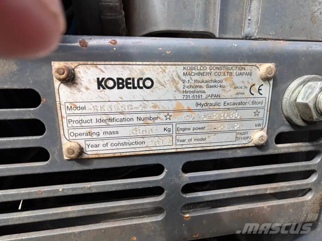 Kobelco SK35SR-5 Mini bageri <7t