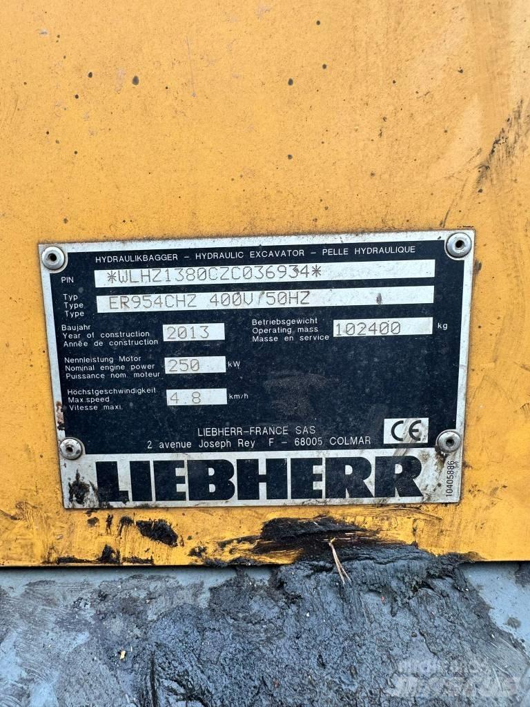 Liebherr ER 954C Bageri za manipuliranje materijalom / otpadom