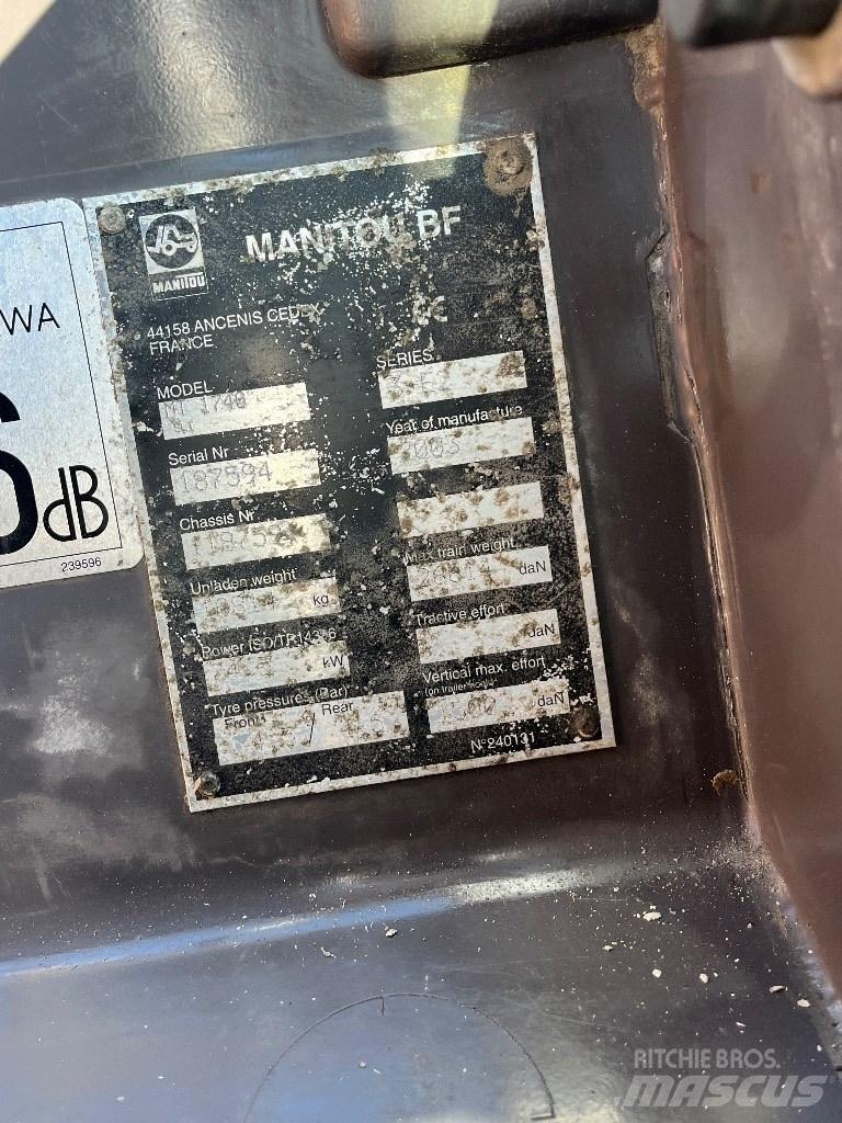 Manitou 1740 Teleskopski viličari