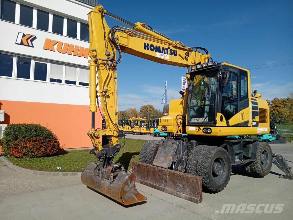 Komatsu PW 160-11 Bageri na kotačima