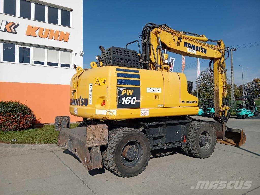 Komatsu PW 160-11 Bageri na kotačima