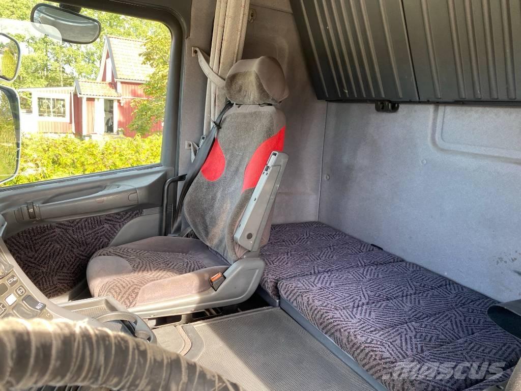 Scania R 144 Rol kiper kamioni s kukama za dizanje