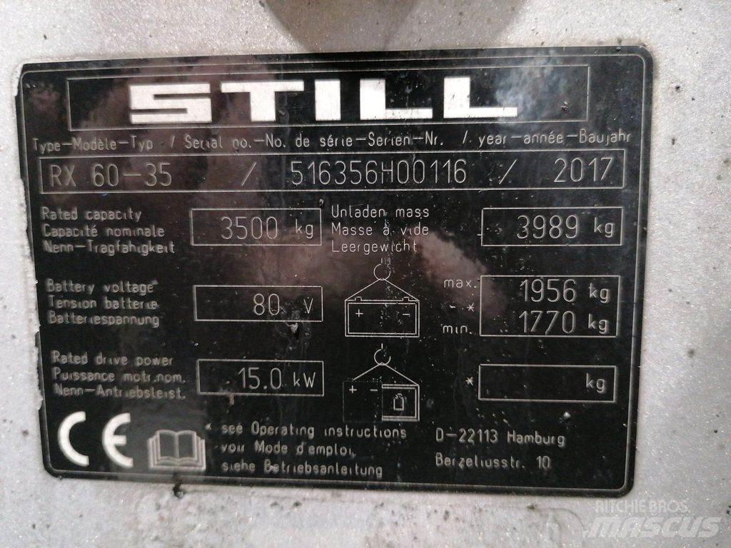 Still RX60-35 Električni viličari