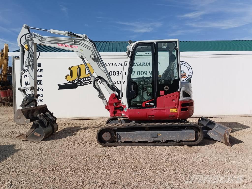 Takeuchi TB 260 Mini bageri <7t