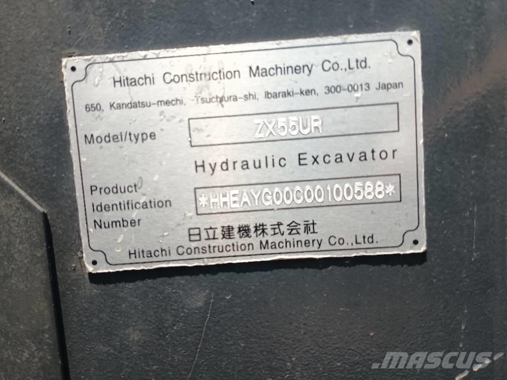 Hitachi 55 Mini bageri <7t