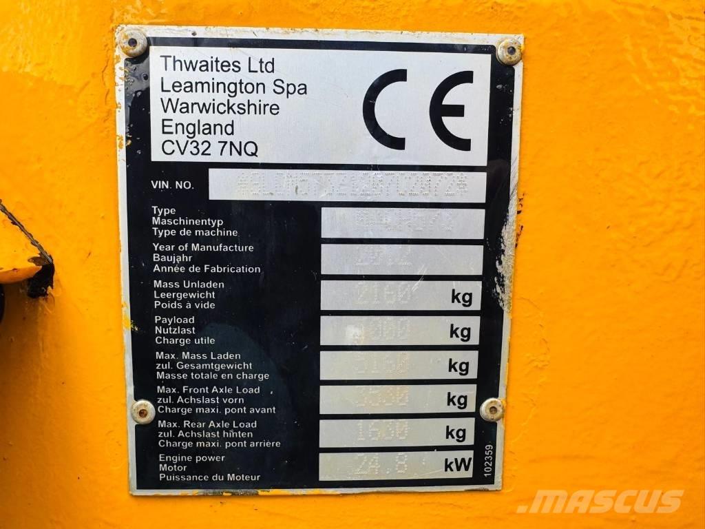 Thwaites MACH 573 Demperi za gradilišta