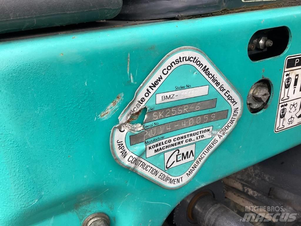 Kobelco SK25SR-6 Mini bageri <7t