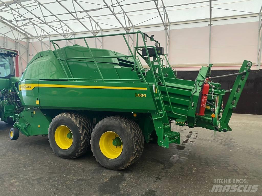 John Deere L624 Balirke za kockaste bale