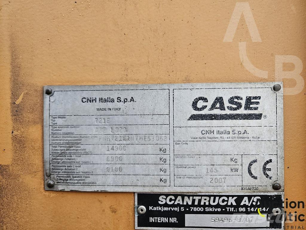CASE 721 E Utovarivači na kotačima