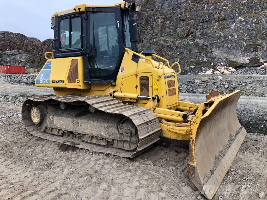 Komatsu D 51 PX-22 Buldožeri gusjeničari