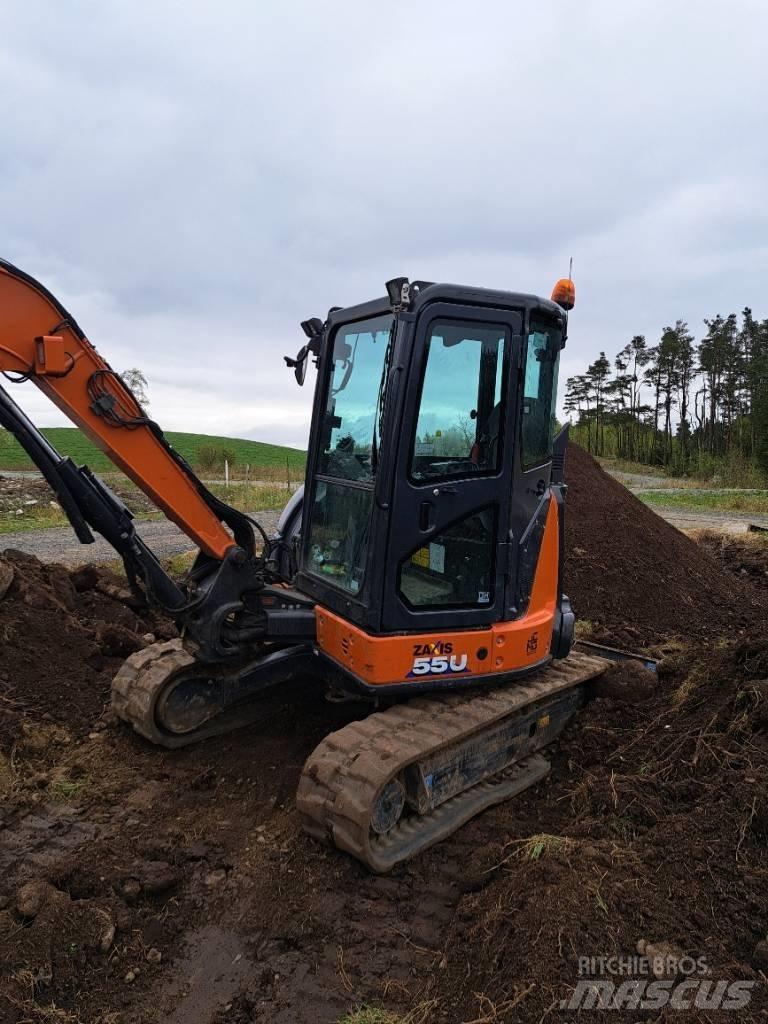 Hitachi ZX55US-6 CLR Mini bageri <7t