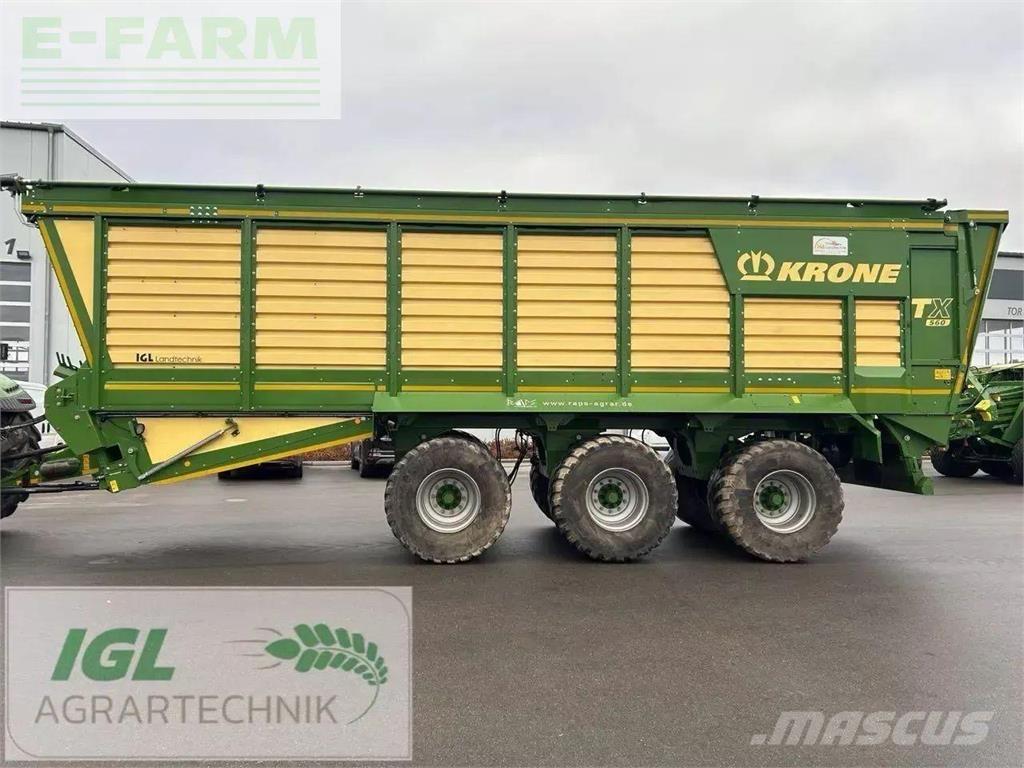 Krone tx 560 Prikolice za zrno