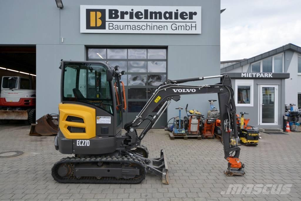 Volvo EC 27 D Mini bageri <7t