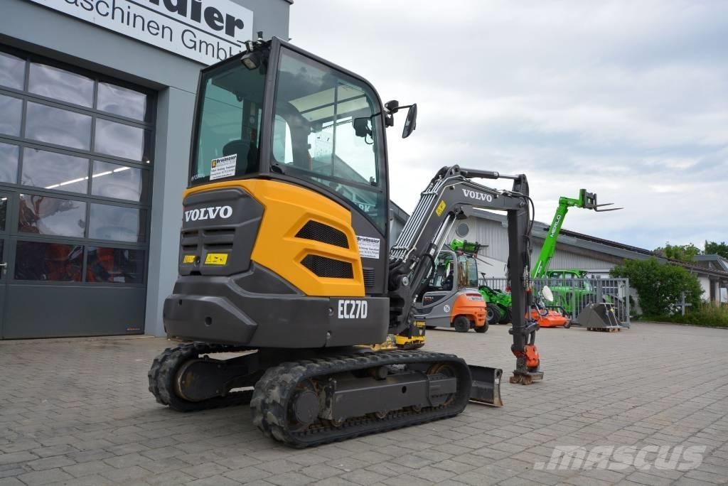 Volvo EC 27 D Mini bageri <7t