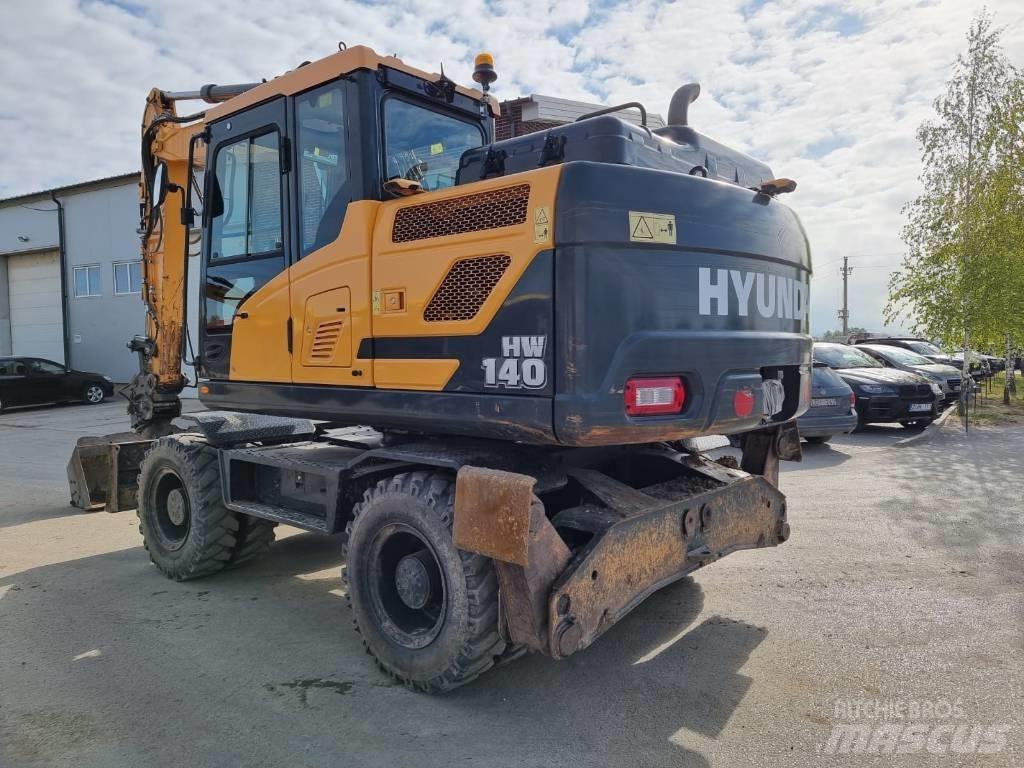 Hyundai HW 140 Bageri na kotačima
