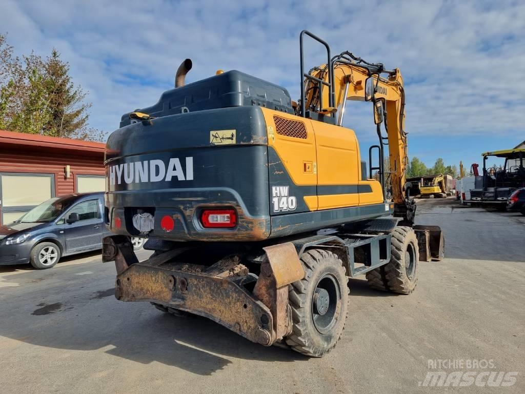 Hyundai HW 140 Bageri na kotačima