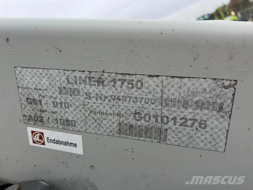 CLAAS Liner 1750 Sakupljači
