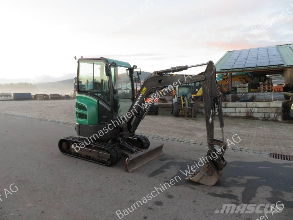 Volvo ECR 25 D Mini bageri <7t
