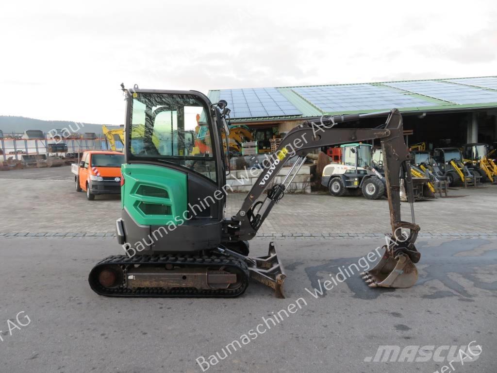 Volvo ECR 25 D Mini bageri <7t