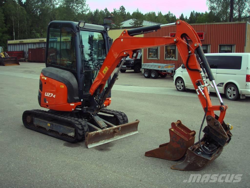 Kubota U 27-4 Mini bageri <7t
