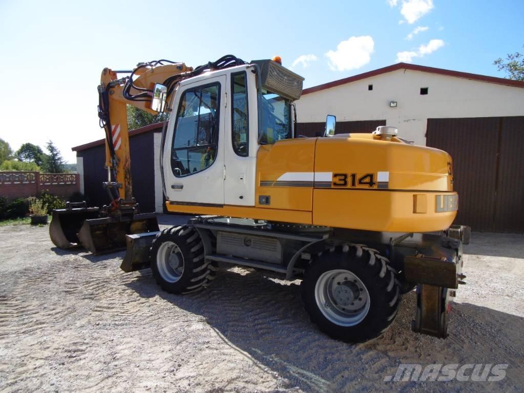 Liebherr A314 Bageri na kotačima