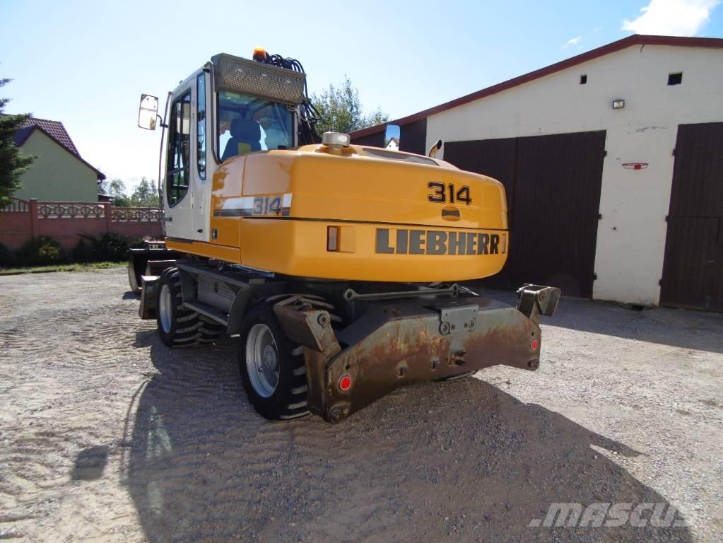Liebherr A314 Bageri na kotačima