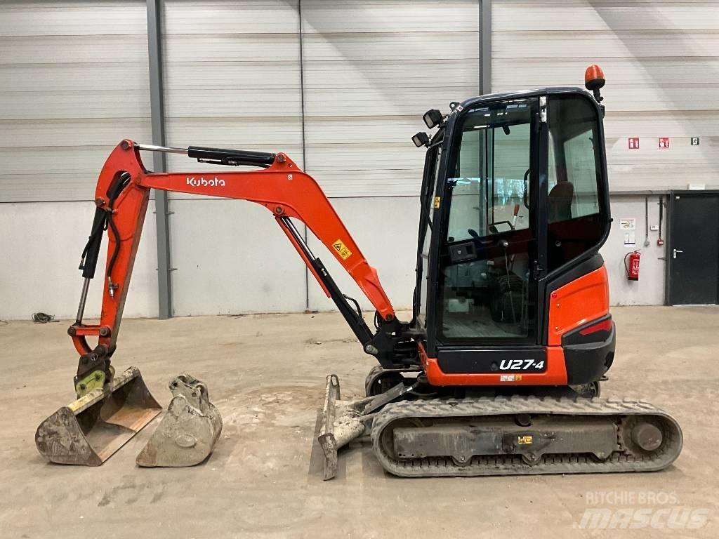 Kubota U 27-4 Mini bageri <7t