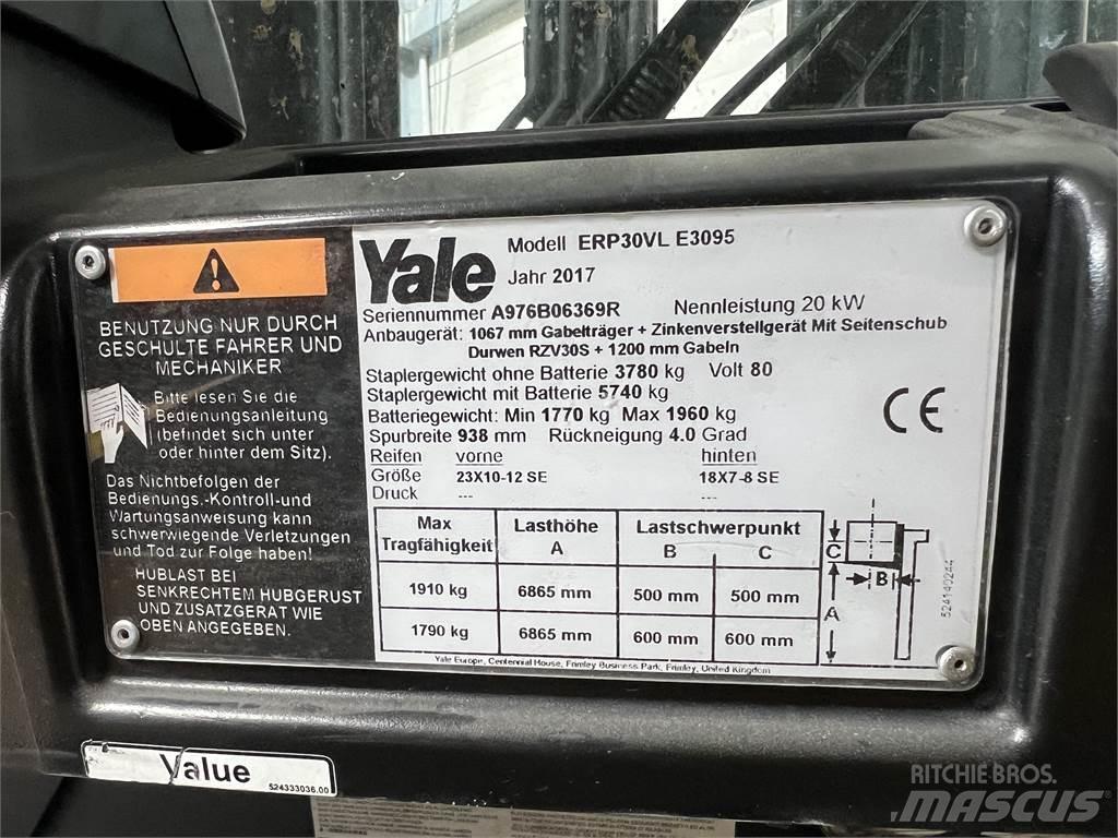 Yale ERP30VL Električni viličari