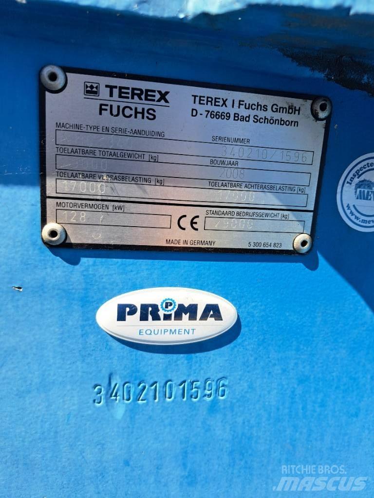 Fuchs MHL340D Bageri za manipuliranje materijalom / otpadom