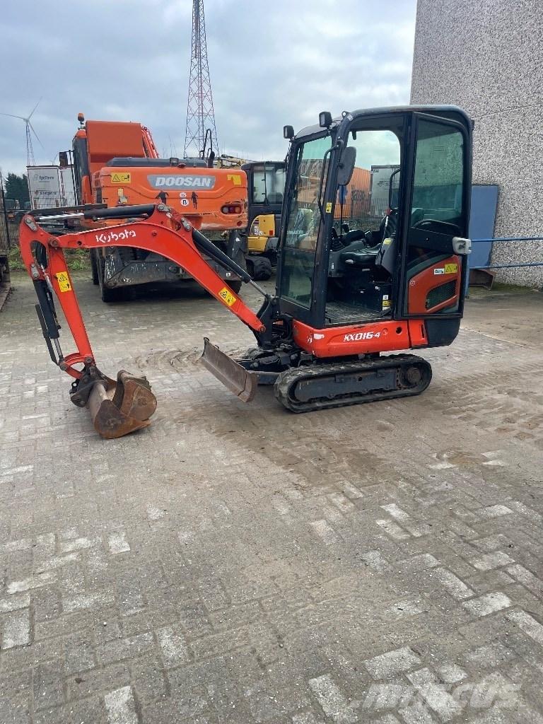 Kubota KX 016-4 Mini bageri <7t