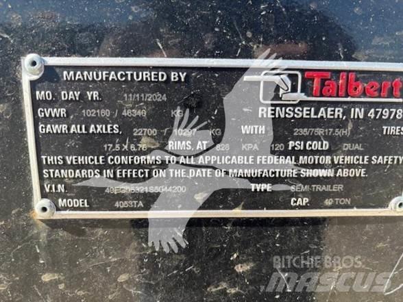 Talbert 4053TA Nisko-utovarne poluprikolice