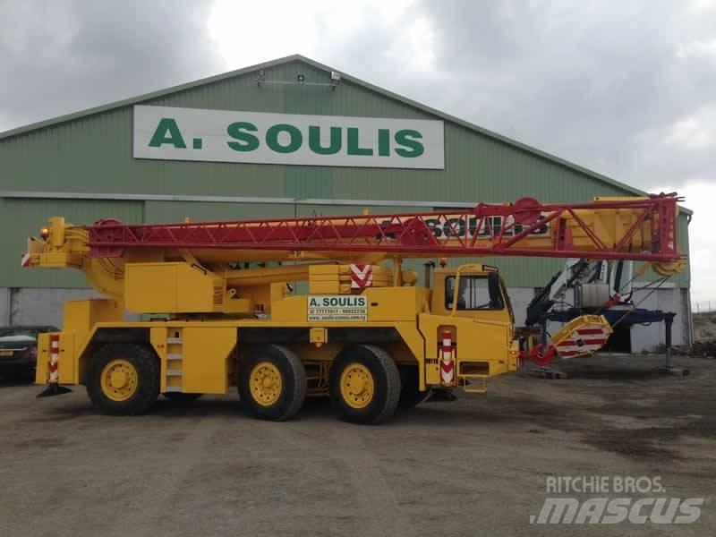 Liebherr LTM 1050 Rabljene dizalice za težak teren