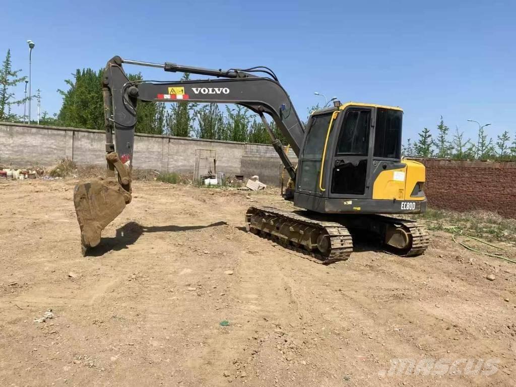 Volvo ec80d Bageri gusjeničari
