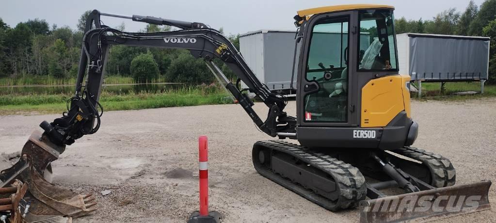 Volvo ECR 50 D Mini bageri <7t