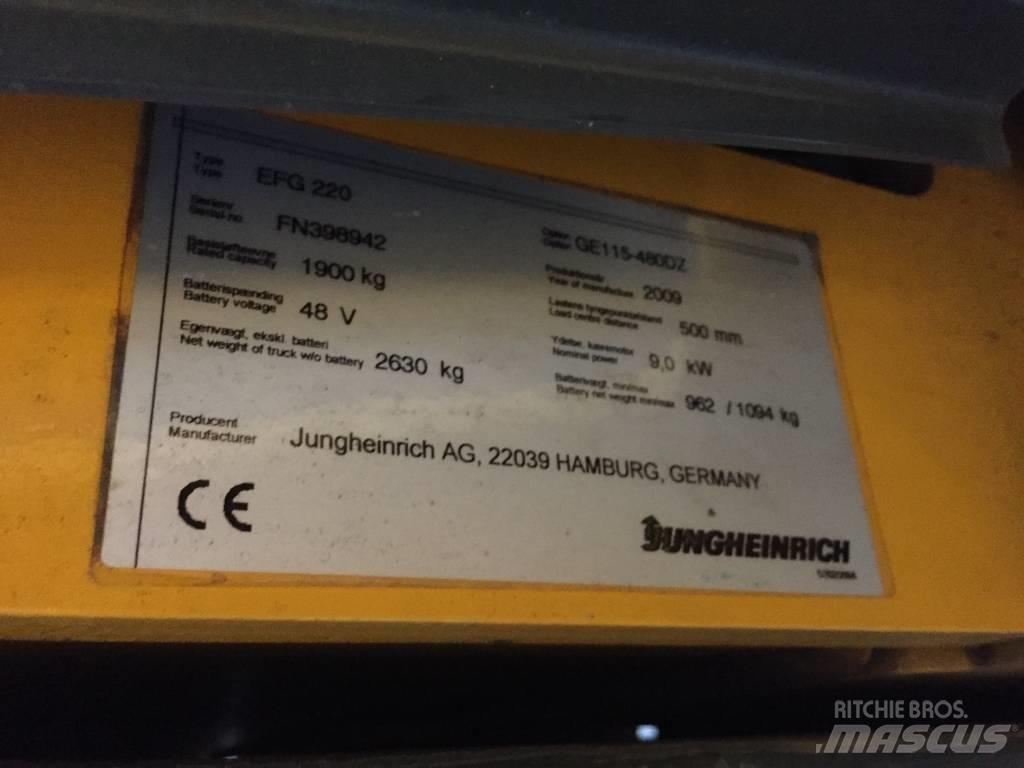 Jungheinrich EFG 220 Električni viličari