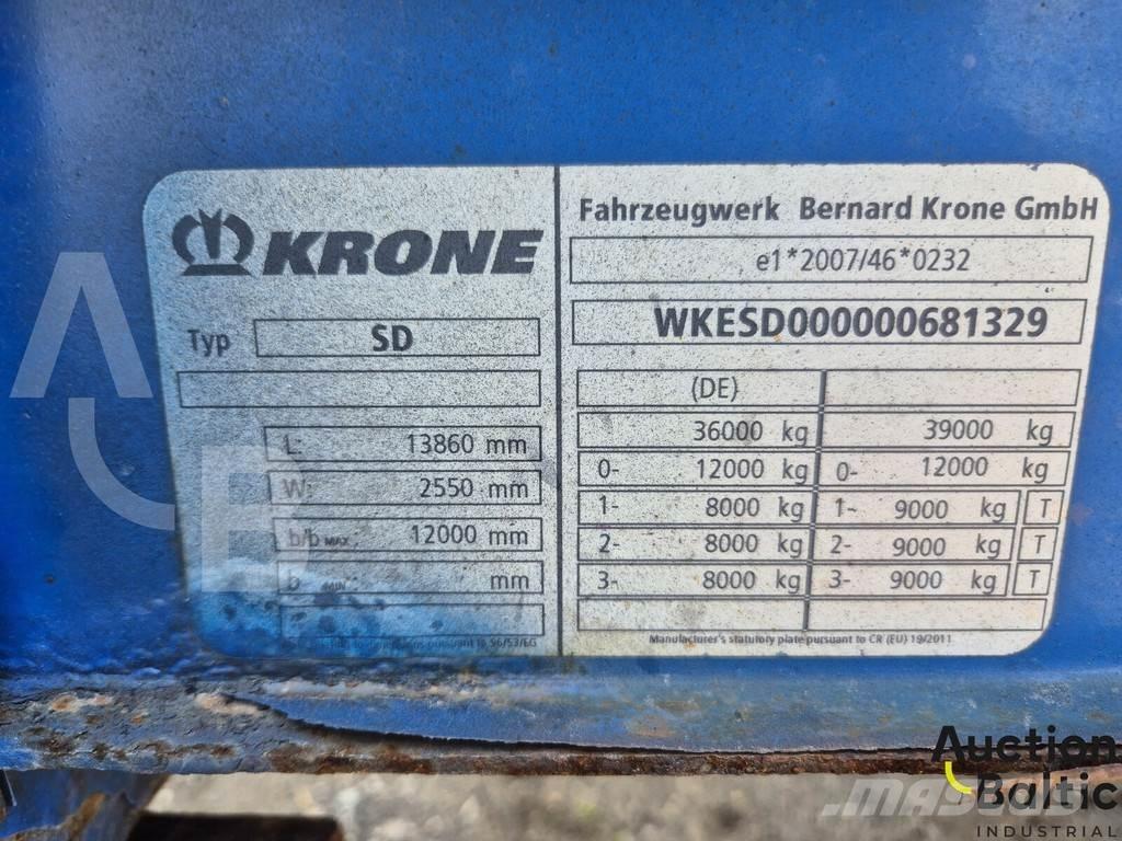 Krone SD Poluprikolice sa ceradom
