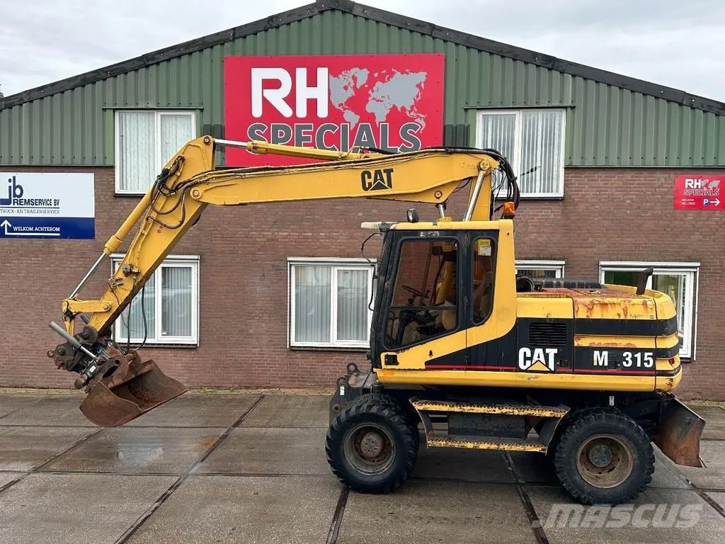 CAT M315 +ROTO CE Bageri na kotačima