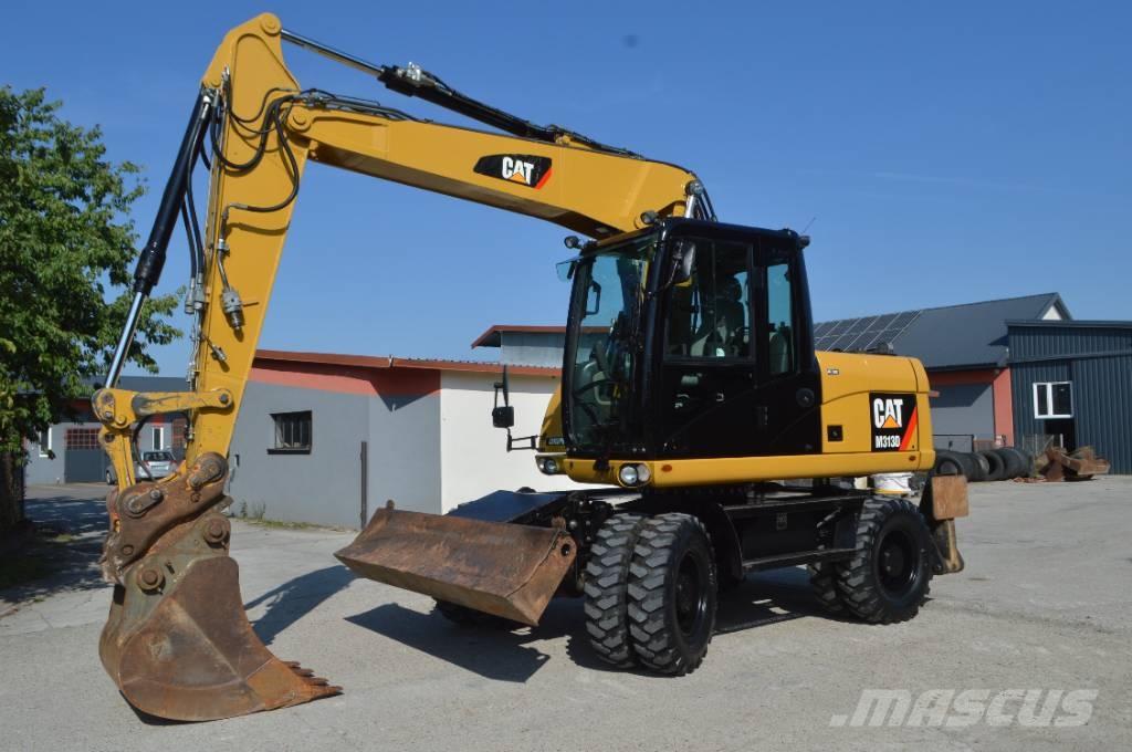 CAT M 313 D Bageri na kotačima