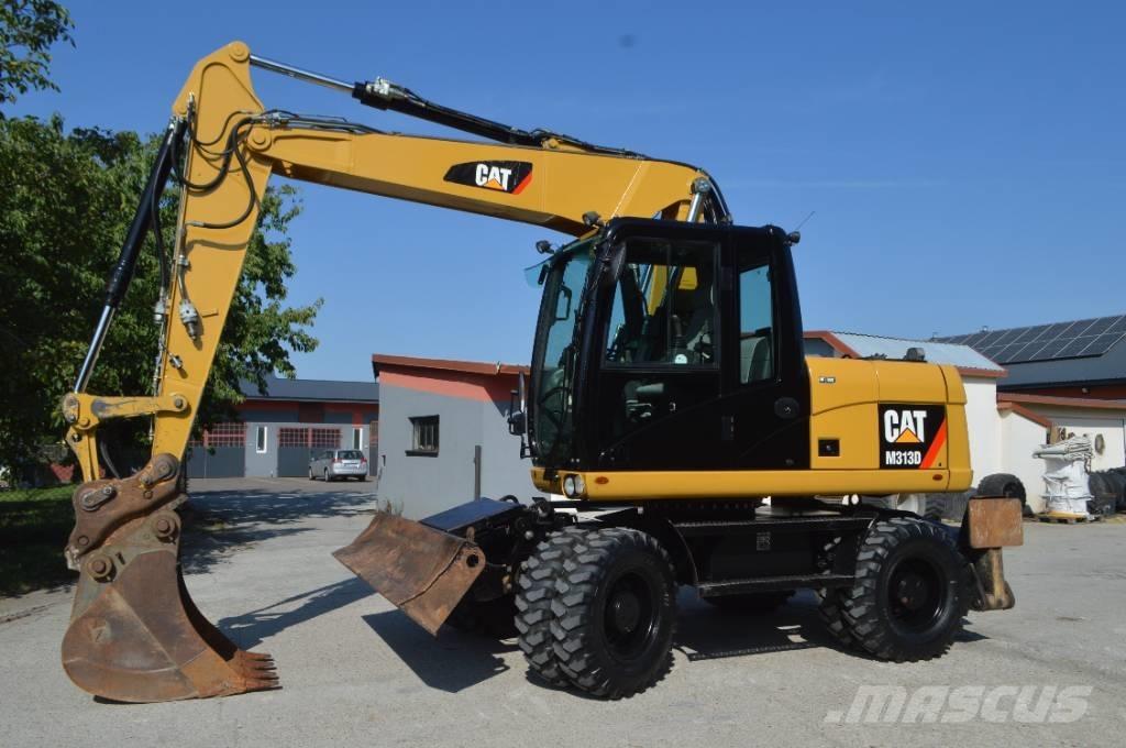 CAT M 313 D Bageri na kotačima