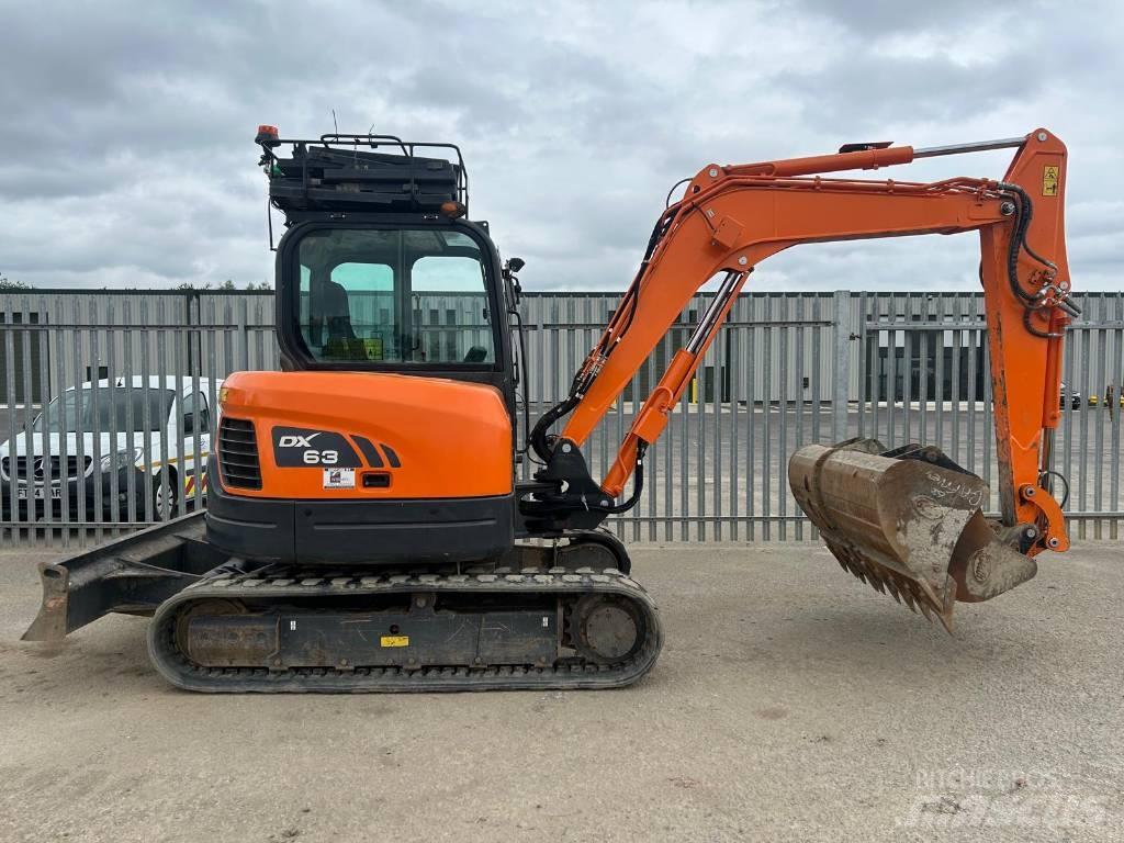 Doosan DX 63-3 Bageri gusjeničari