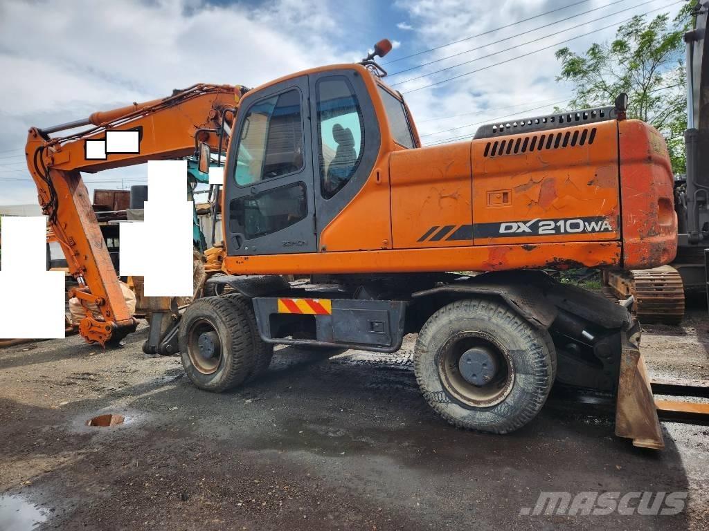 Doosan DX 210WA Bageri na kotačima