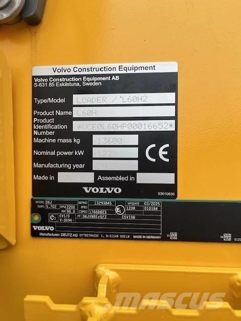Volvo L 60 H Utovarivači na kotačima