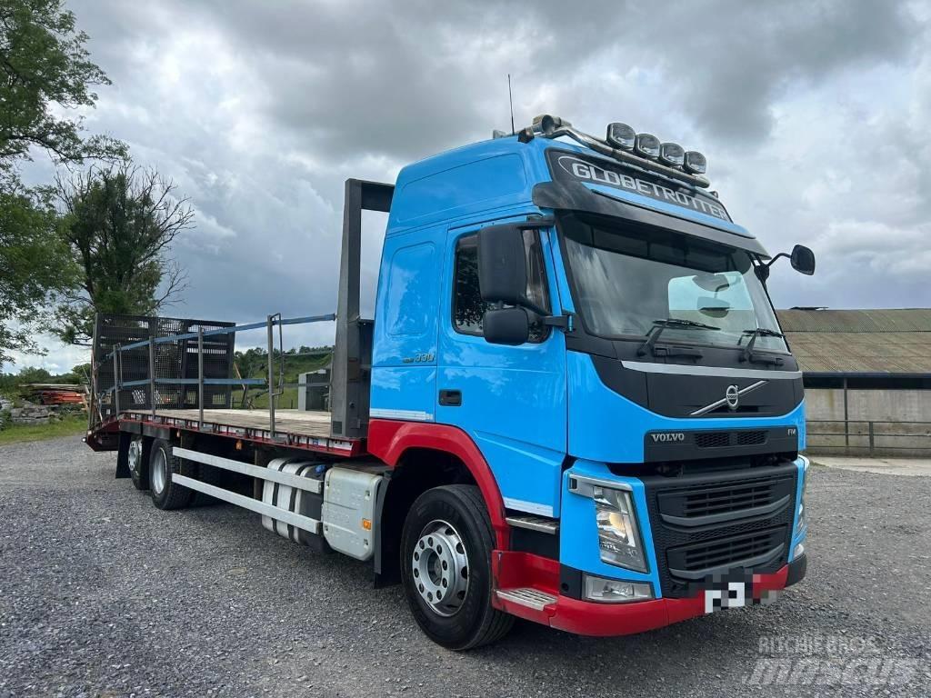Volvo FM 11 330 Kamioni s ravnim pločom / vitlom